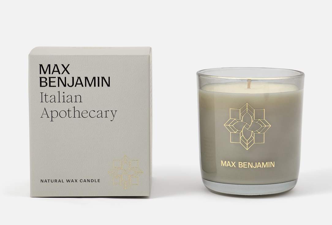 Max Benjamin CANDLE with LID Italian Apothecary 210 g Max Benjamin CANDLE with LID Italian Apothecary