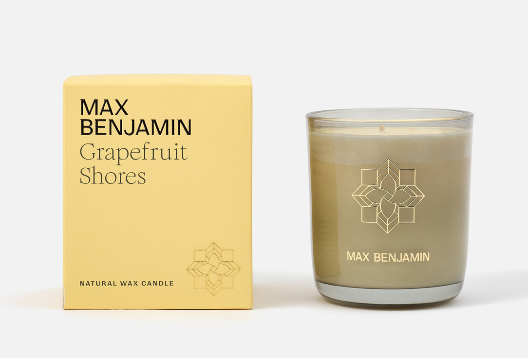 Max Benjamin CANDLE with LID Grapefruit Shores