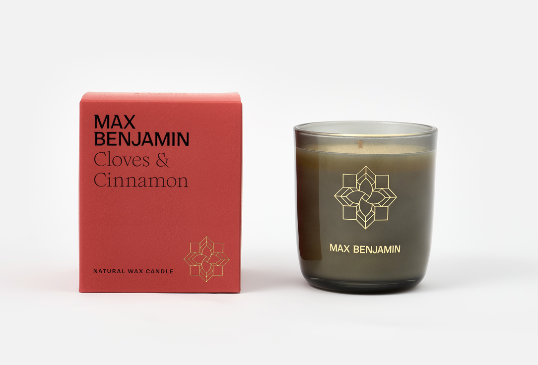 Max Benjamin CANDLE with LID Clove & Cinnamon 210 g Max Benjamin CANDLE with LID Clove & Cinnamon