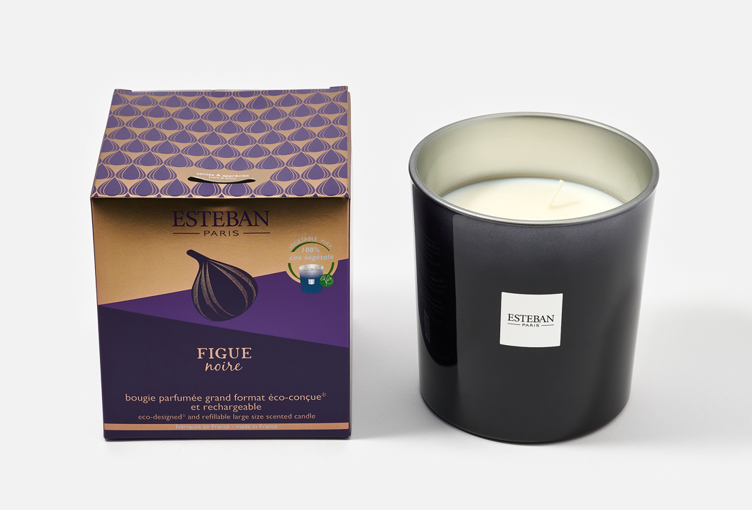 Esteban Paris Parfums Scented Candle Figue Black