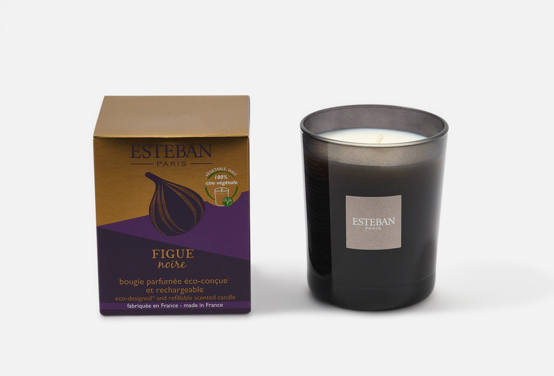 Esteban Paris Parfums Scented Candle Figue Black