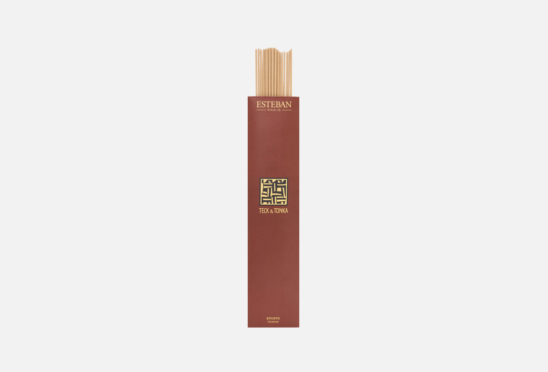 Esteban Paris Parfums Encens sticks Teck et Tonka