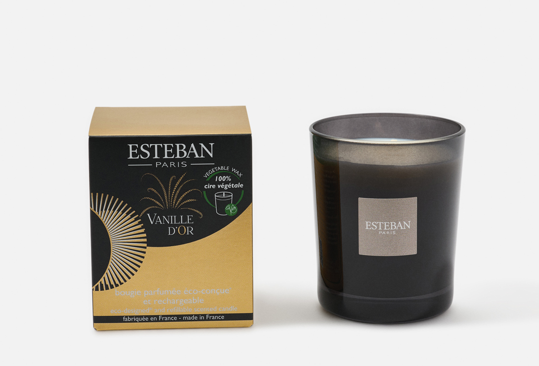 Esteban Paris Parfums Scented Candle Vanille d'Or