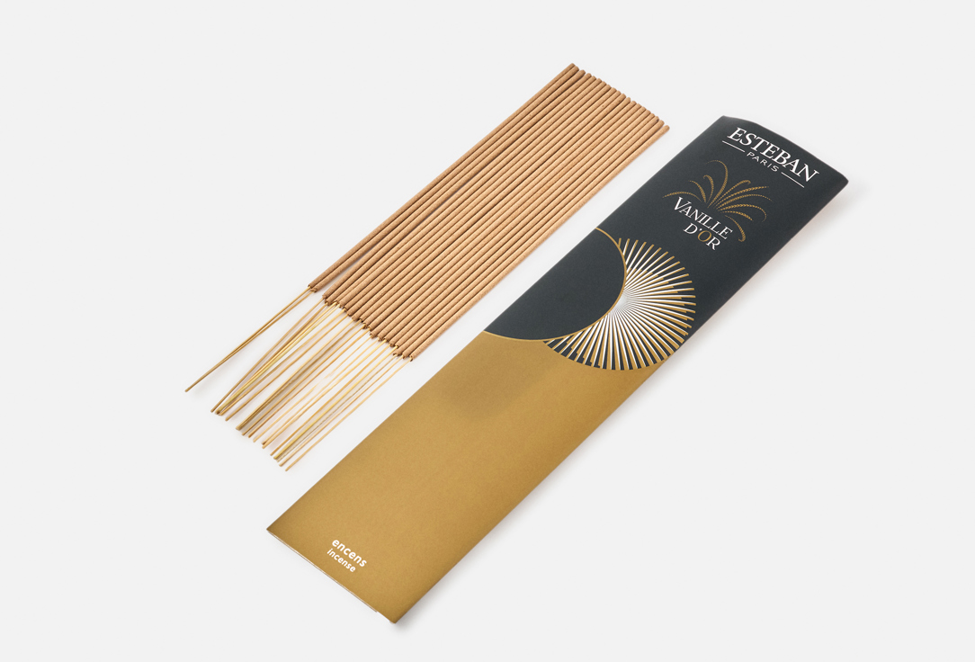 Esteban Paris Parfums Encens sticks Vanille d'Or