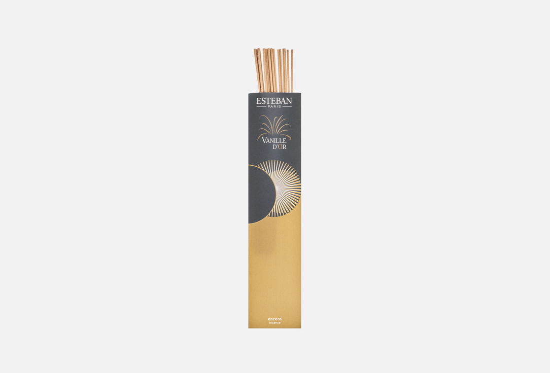 Esteban Paris Parfums Encens sticks Vanille d'Or