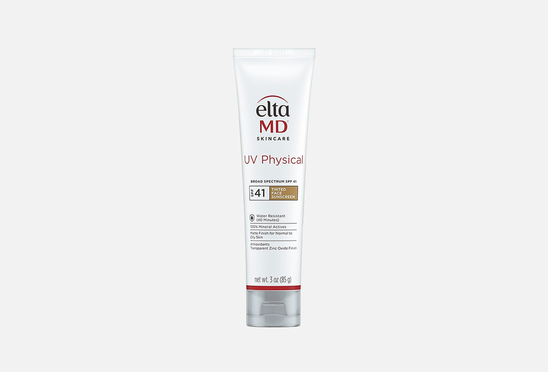 EltaMD Tinted mineral face sunscreen SPF 41 UV physical broad-spectrum