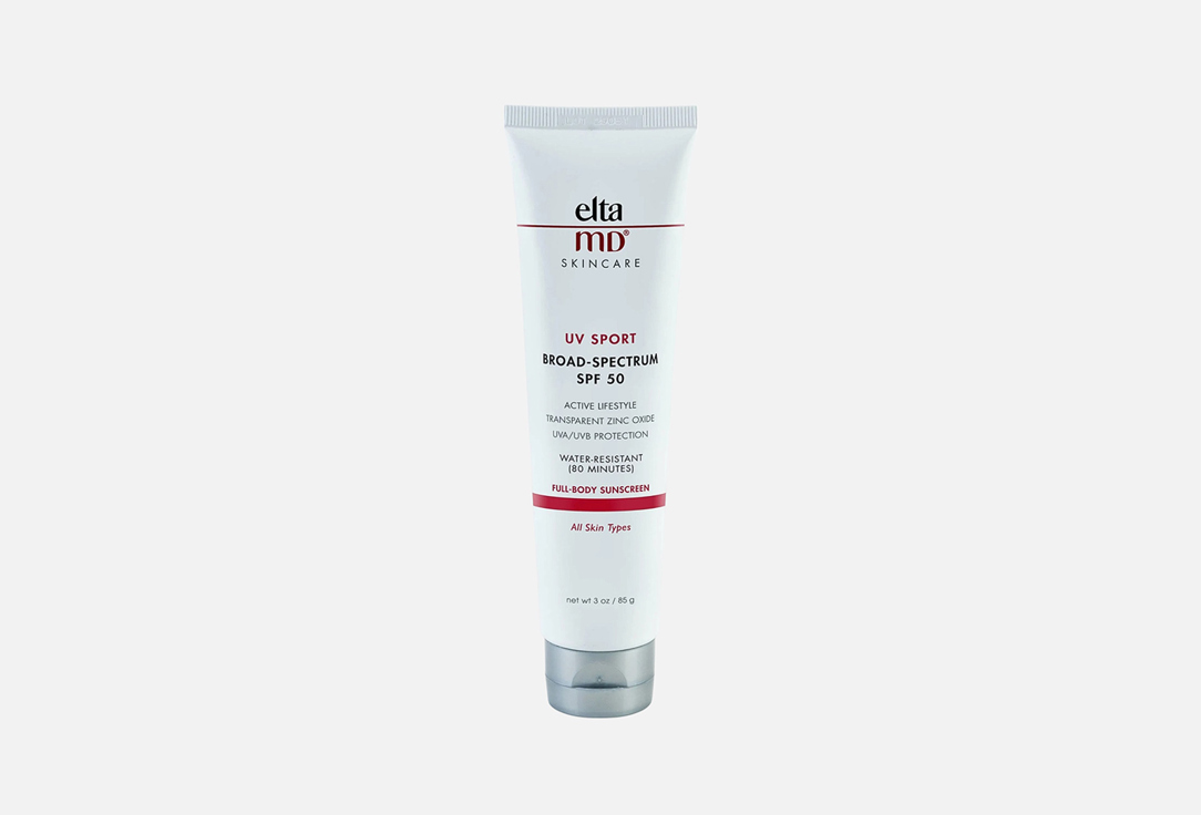 EltaMD Water resistant body face sunscreen SPF 50 UV sport broad-spectrum