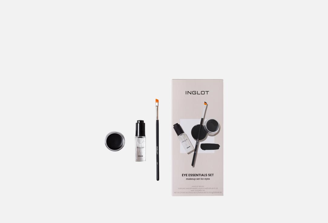 Inglot Eyeliner, Sealant & Brush Make-up Set Eye Essentials