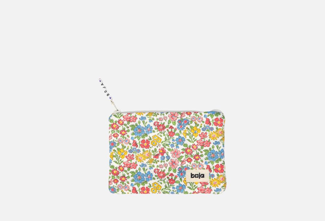 boja Cosmetic Bag Flat Beauty Bag Flower Lover Medium