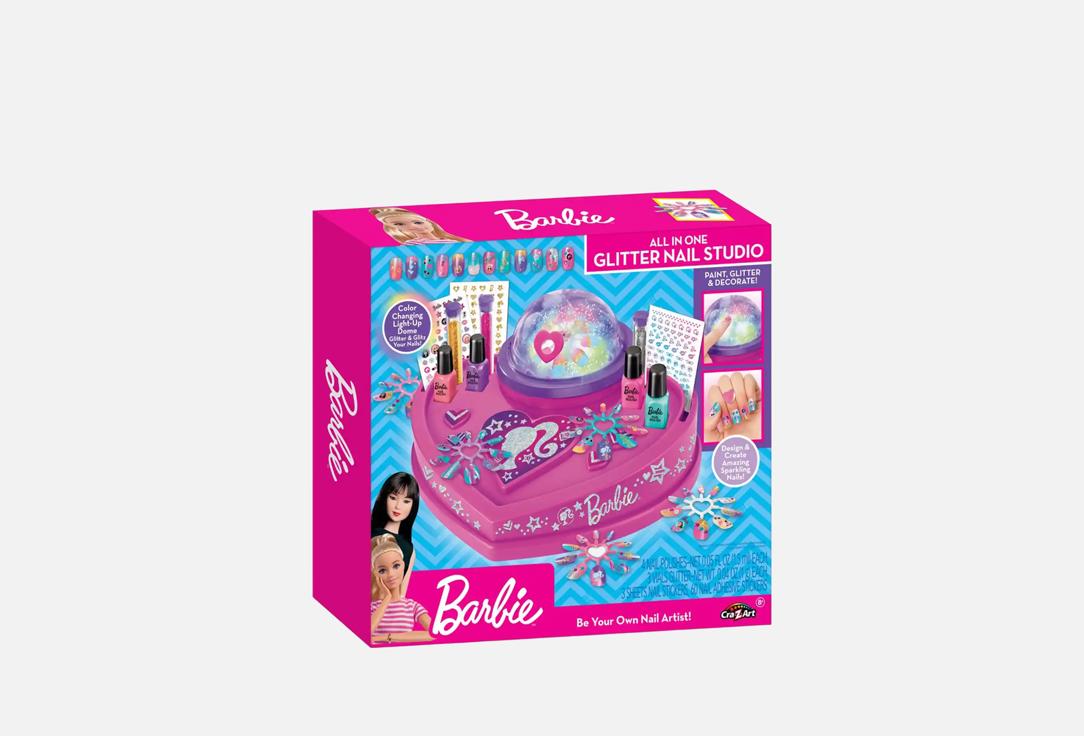 Barbie Kids nail design playset Glitter & Shine Nail Studio