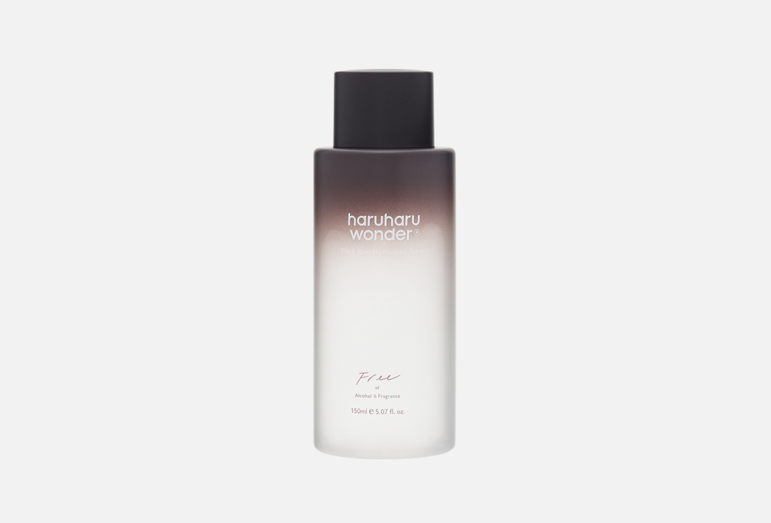 Haruharu Wonder Hydrating Face Toner Black Rice Hyaluronic Toner Free