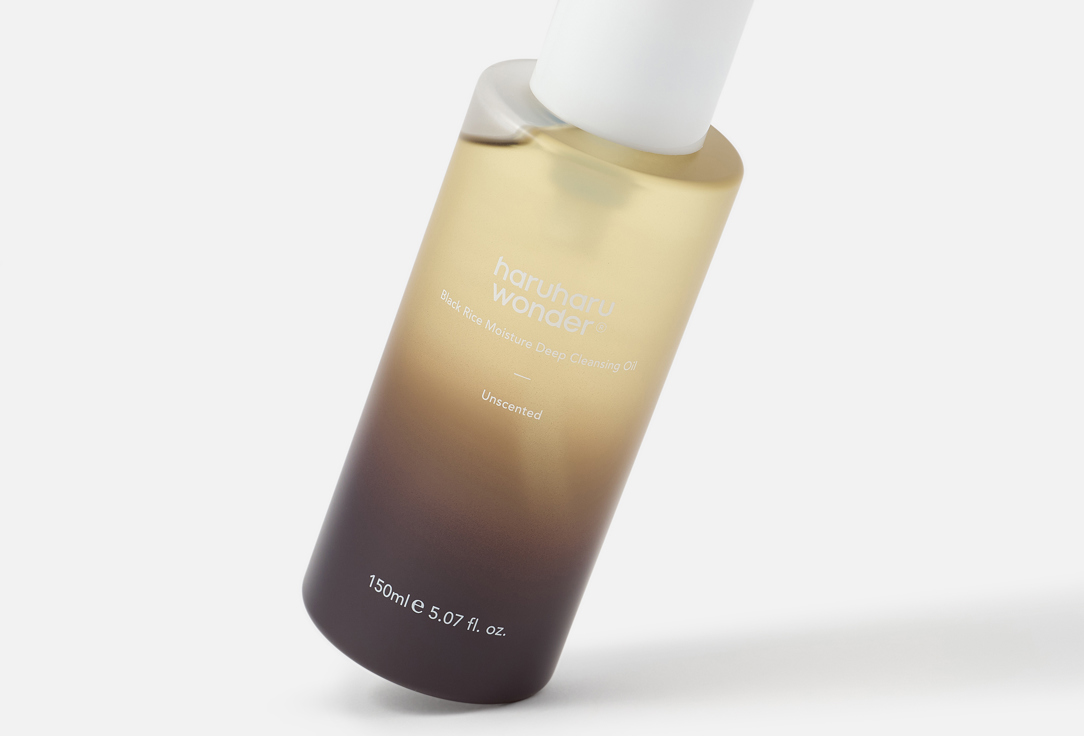 Haruharu Wonder Cleansing Face Oil Black Rice Moisture Deep Cleansing Oil