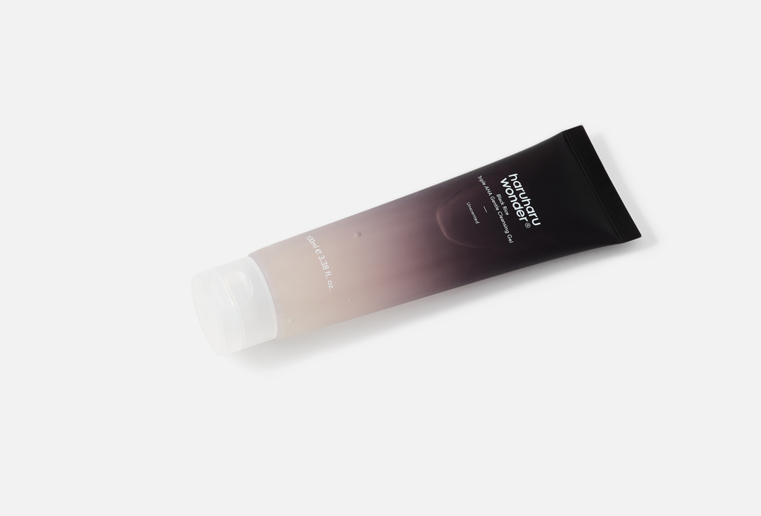 Haruharu Wonder Cleansing Face Gel BLACK RICE triple AHA gentle cleansing gel