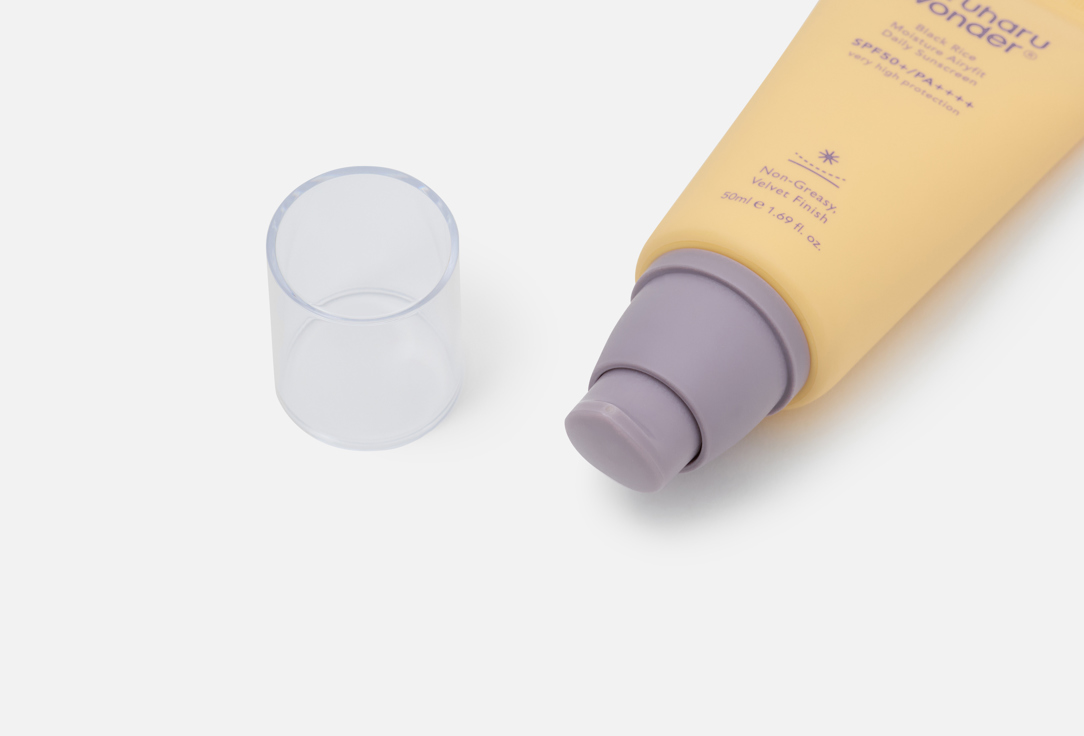Haruharu Wonder Face Cream SPF50+ BLACK RICE moisture airyfit daily sunscreen
