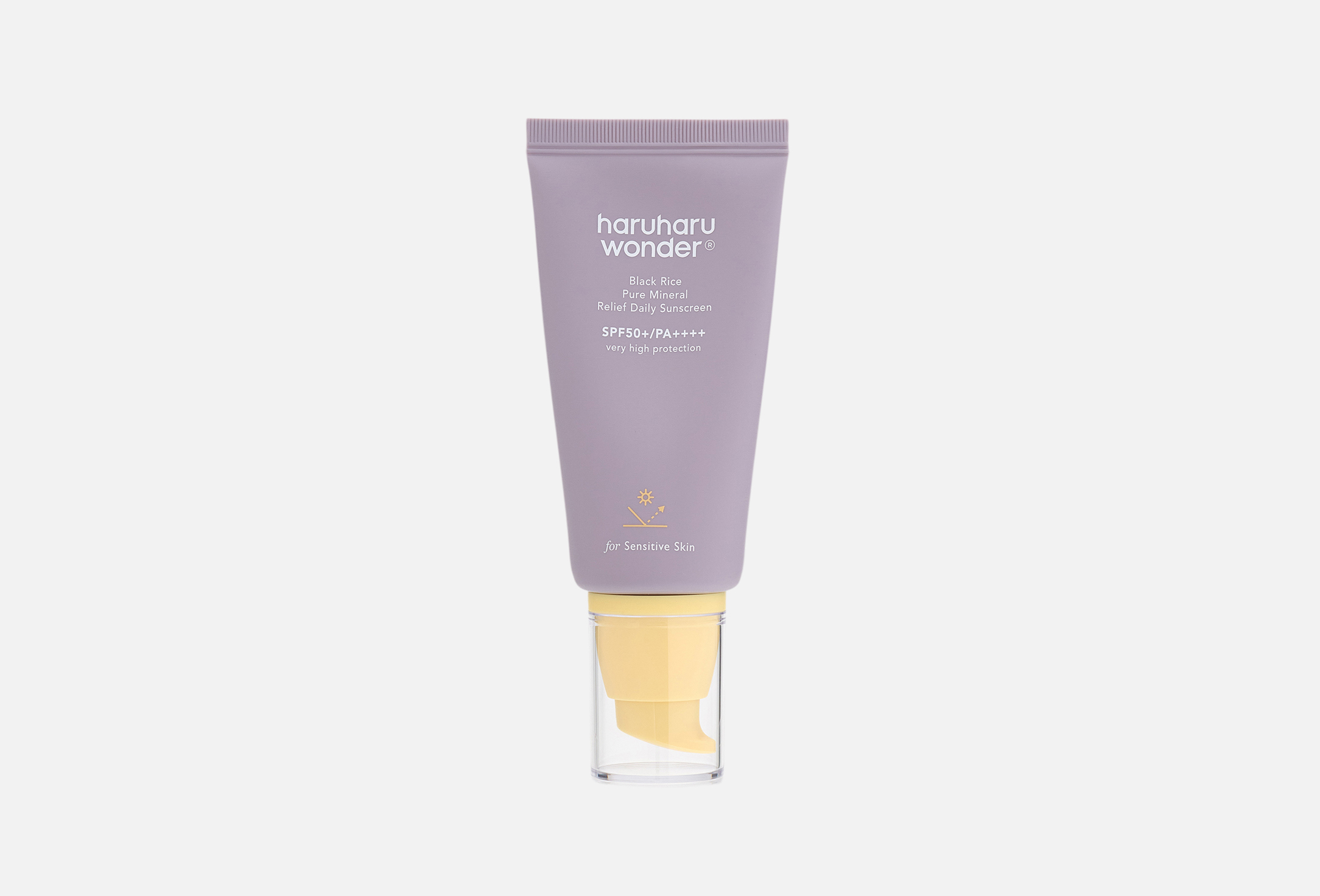 BLACK RICE pure mineral relief daily sunscreen 50