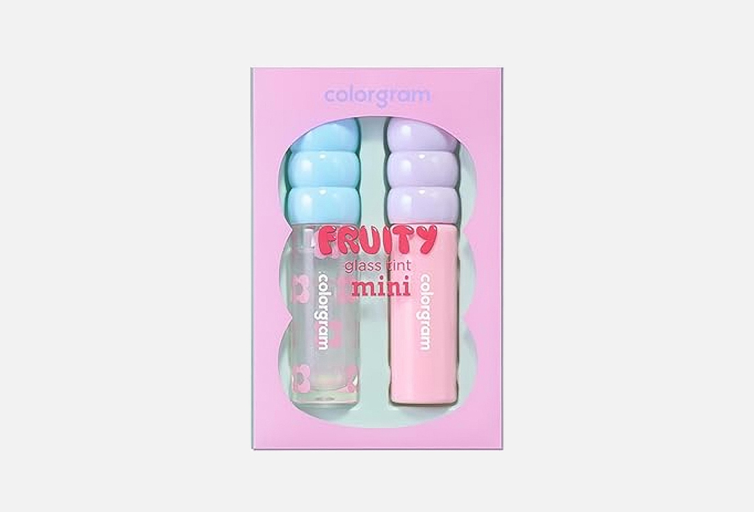 Colorgram Lip Tint Mini Duo Kit Fruity Glass Cool Best Combo 2 pcs Colorgram Lip Tint Mini Duo Kit Fruity Glass Cool Best Combo