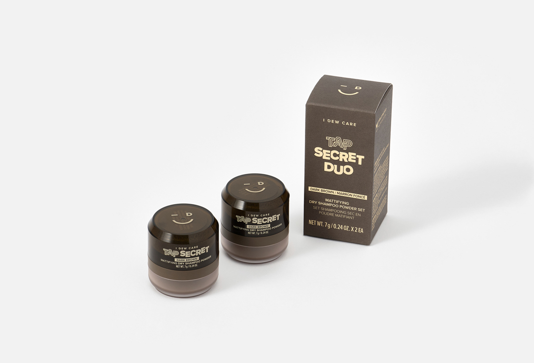 I DEW CARE Mattifying Dry shampoo Powder Set TAP SECRET DUO