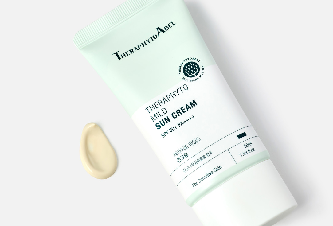 TheraphytoAbel Moisturizing Sun Face Cream SPF50+ PA++++ Theraphyto