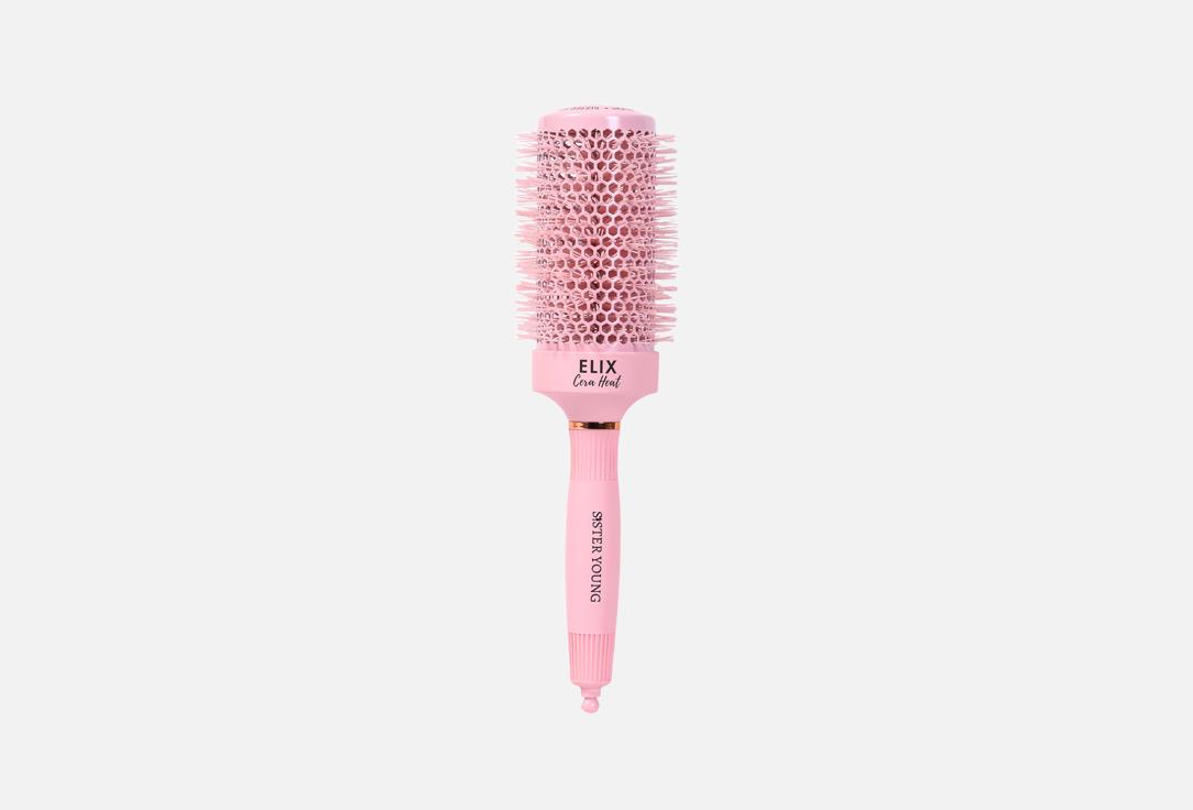 Sister Young Round Hair Styling Brush Elix Cera Heat 53 mm