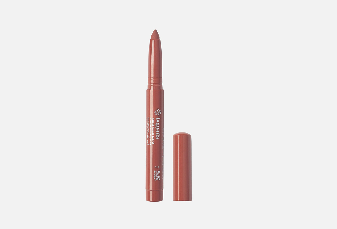 Bogenia Waterproof matte lip pencil Velvet 014, Savoury 1.4 g Bogenia Waterproof matte lip pencil Velvet