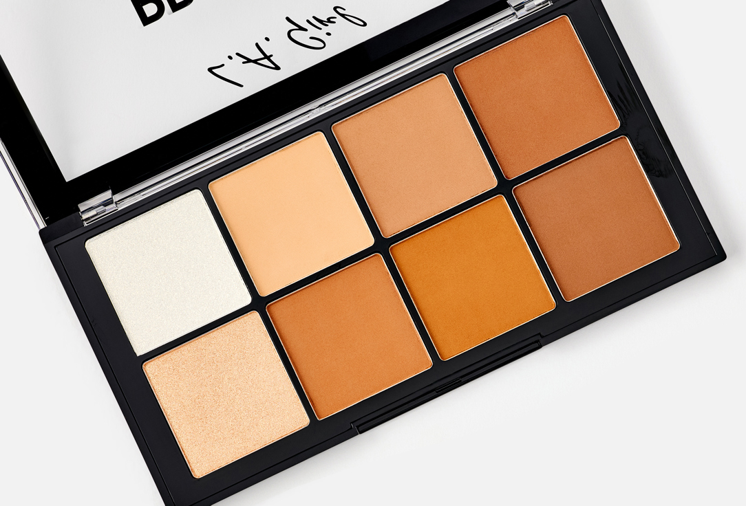 L.A. Girl Powder Contour & Highlighter Palette PRO Powder
