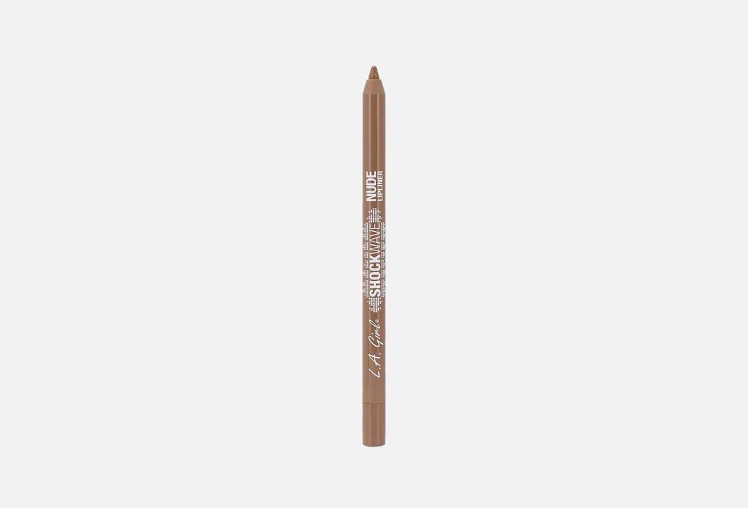 L.A. Girl Nude Gel Lip Liner Shockwave Maple glaze 1.2 g L.A. Girl Nude Gel Lip Liner Shockwave