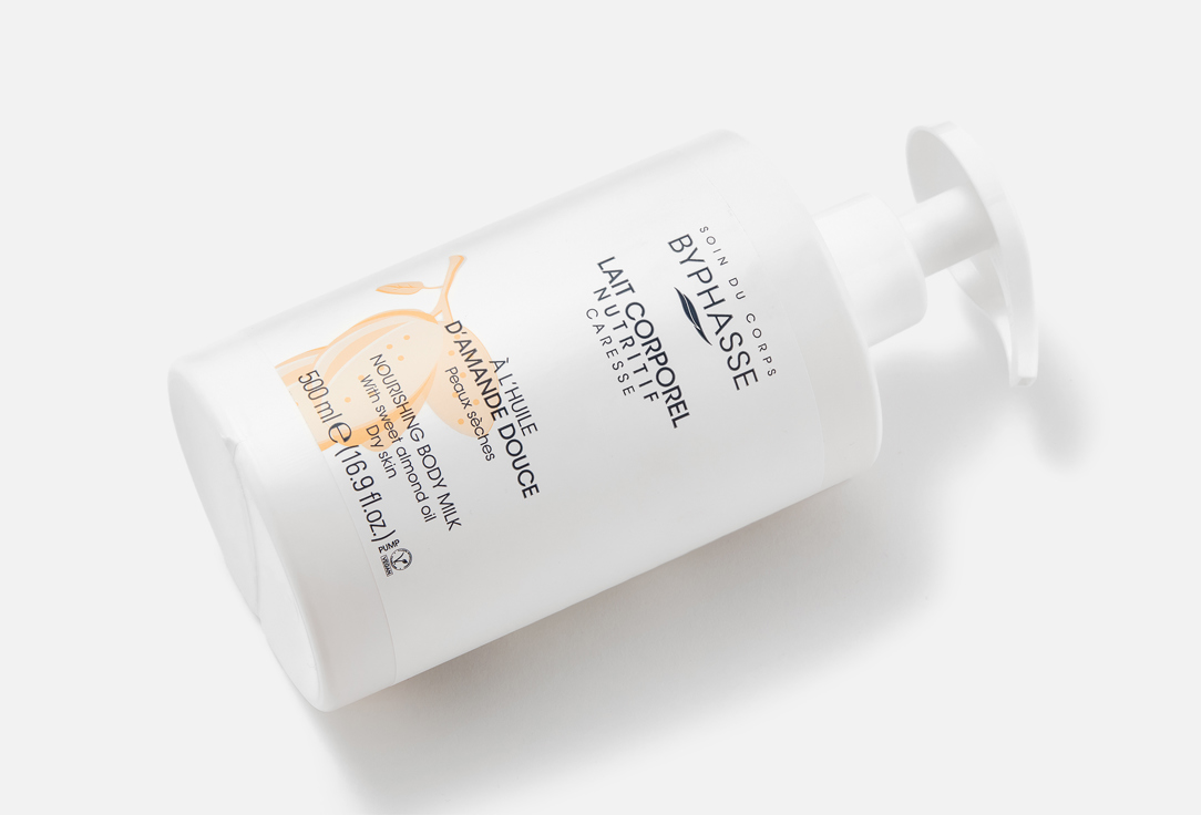 BYPHASSE Nourishing Body Milk Sweet Almond Oil 500 ml BYPHASSE Nourishing Body Milk Sweet Almond Oil