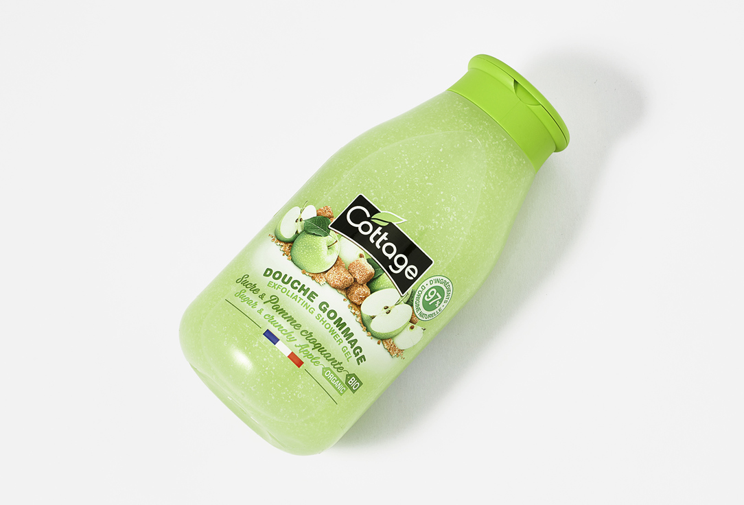 Cottage Exfoliating Shower Gel Sugar & Cruchy apple 270 ml Cottage Exfoliating Shower Gel Sugar & Cruchy apple
