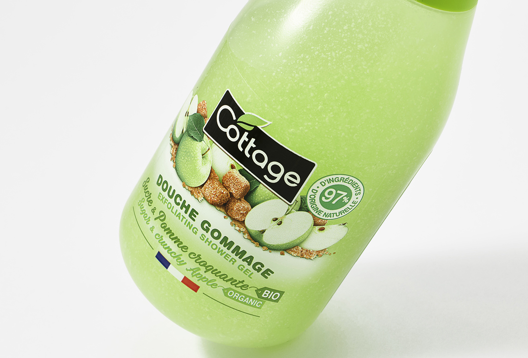 Cottage Exfoliating Shower Gel Sugar & Cruchy apple 270 ml Cottage Exfoliating Shower Gel Sugar & Cruchy apple
