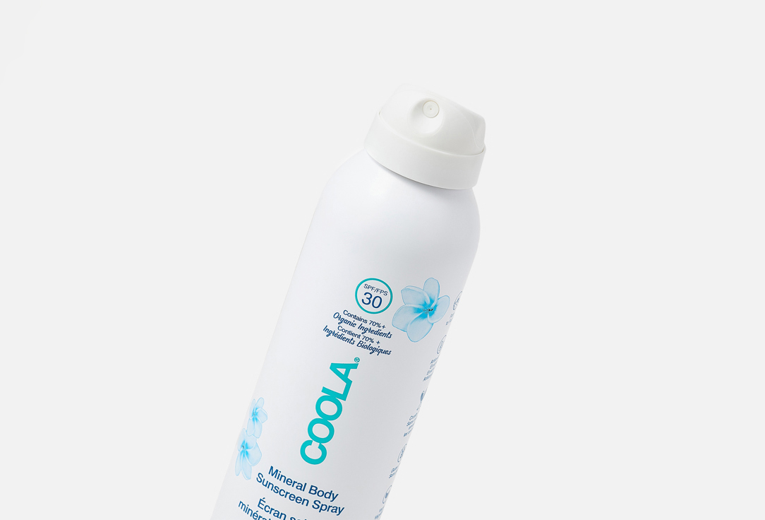 COOLA Sunscreen Body Spray SPF30 Zics Oxide Sunscreen Spray 148 ml COOLA Sunscreen Body Spray SPF30 Zics Oxide Sunscreen Spray