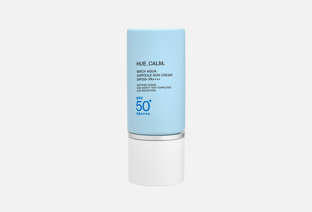 HUECALM Sun Cream Spf50+ Pa++++ Birch aqua ampoule