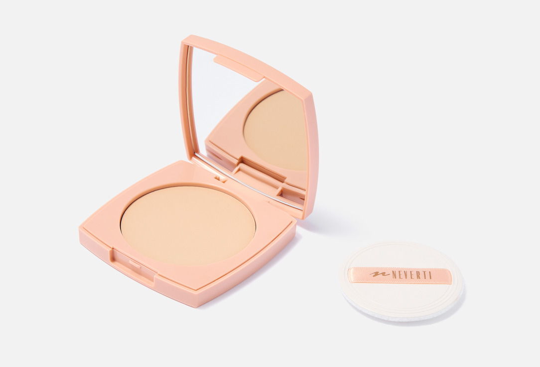 Neverti Waterproof pressed powder Creamy Dimension 003, Neutral 10 g Neverti Waterproof pressed powder Creamy Dimension