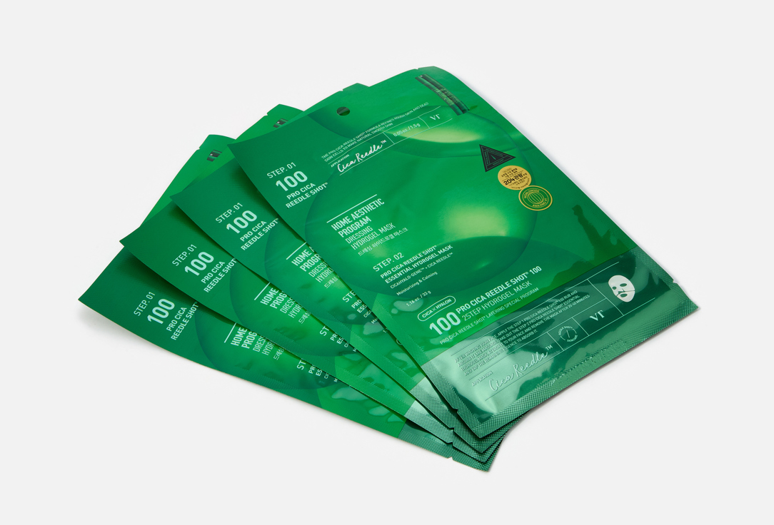 VT 2 STEP Face Sheet Mask Set PRO CICA REEDLE SHOT® 100