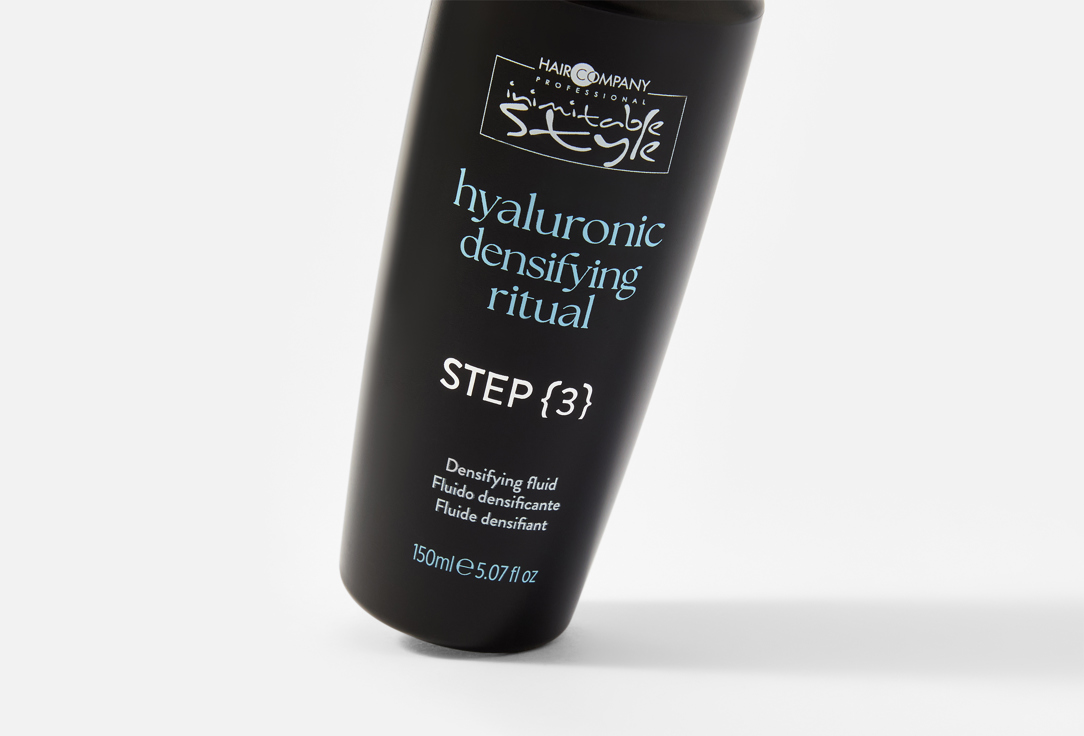 Hair Company Professional Hair Fluid Hyaluronic Densifying Ritual Step 3