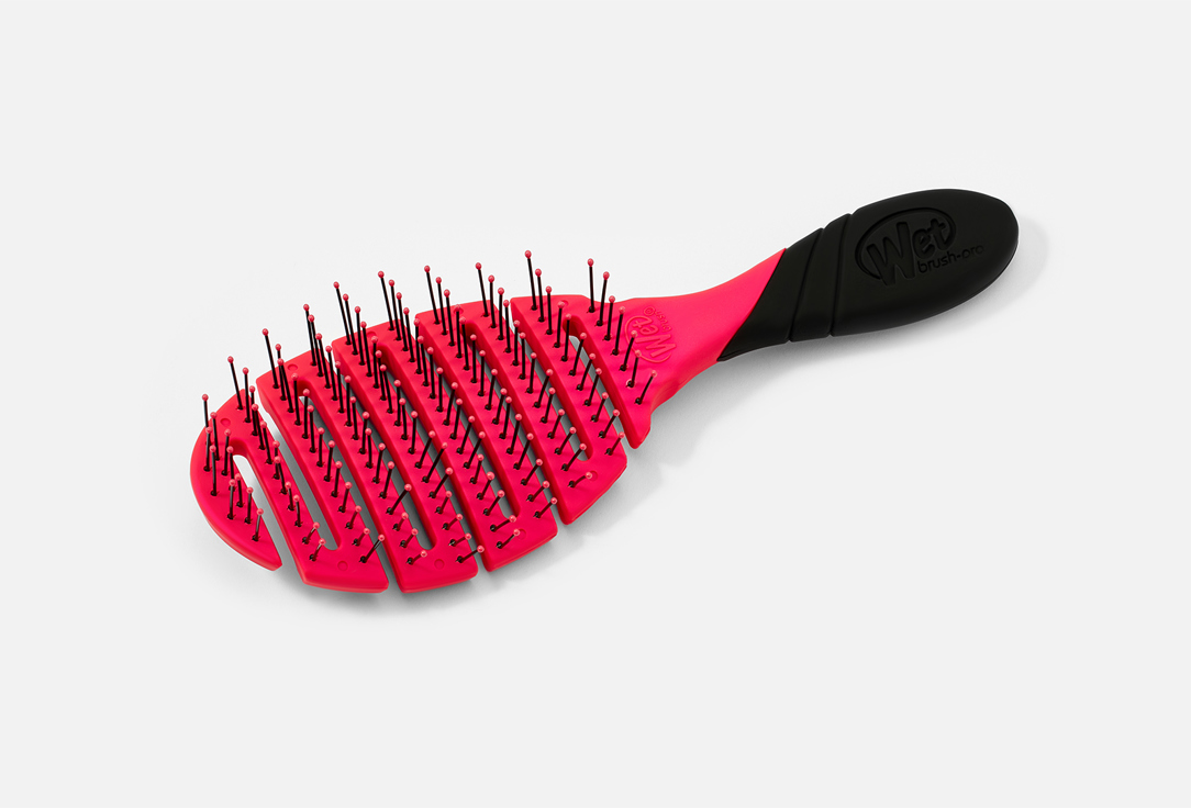 WET BRUSH Professional Detangling Hair Brush Flex Dry Pink 1 pcs WET BRUSH Professional Detangling Hair Brush Flex Dry