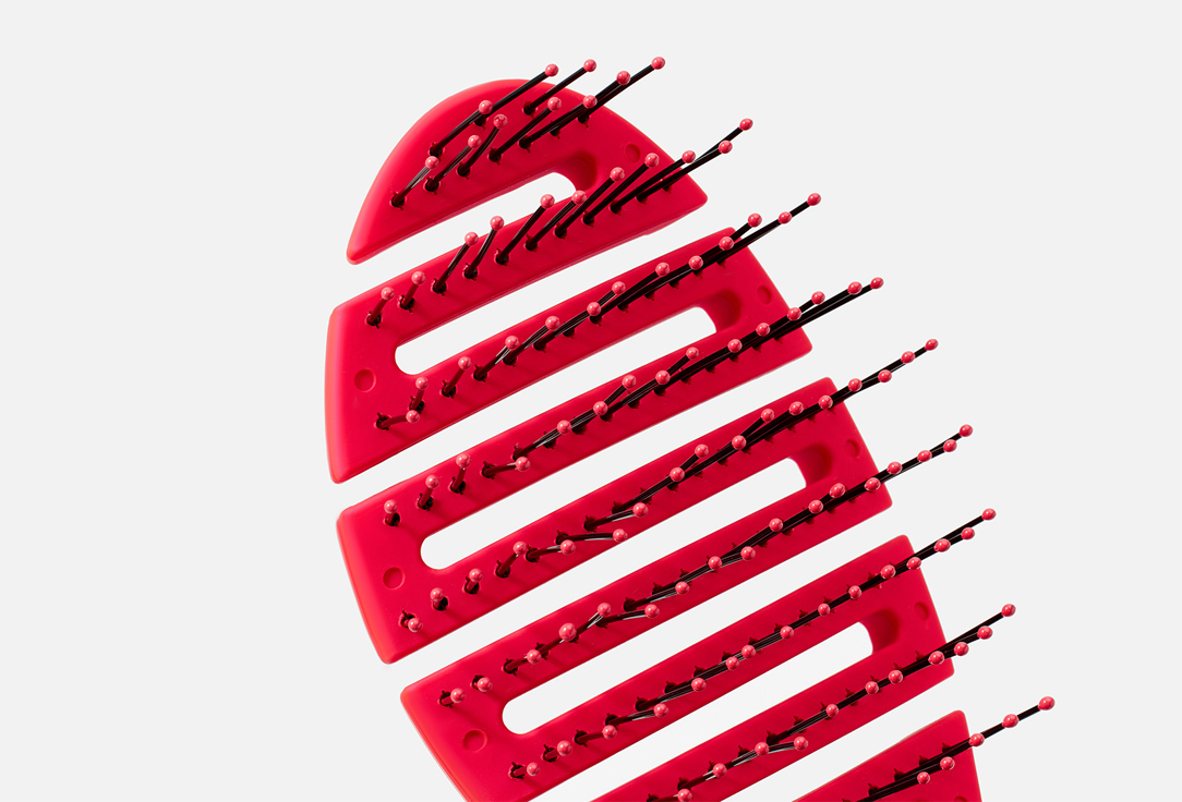 WET BRUSH Professional Detangling Hair Brush Flex Dry Pink 1 pcs WET BRUSH Professional Detangling Hair Brush Flex Dry