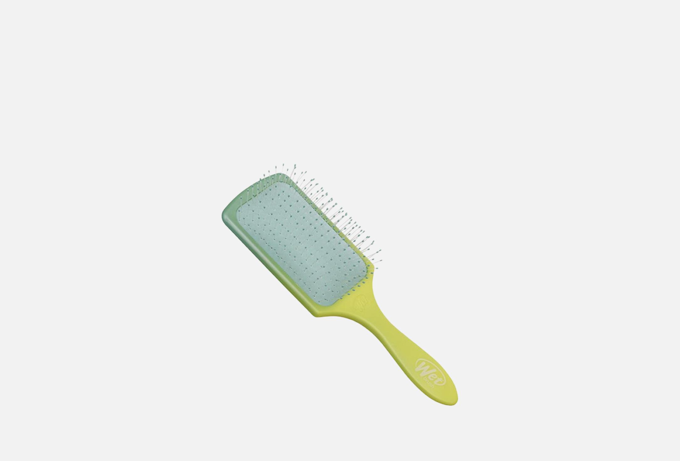 Paddle Detangler  1 Green/Blue
