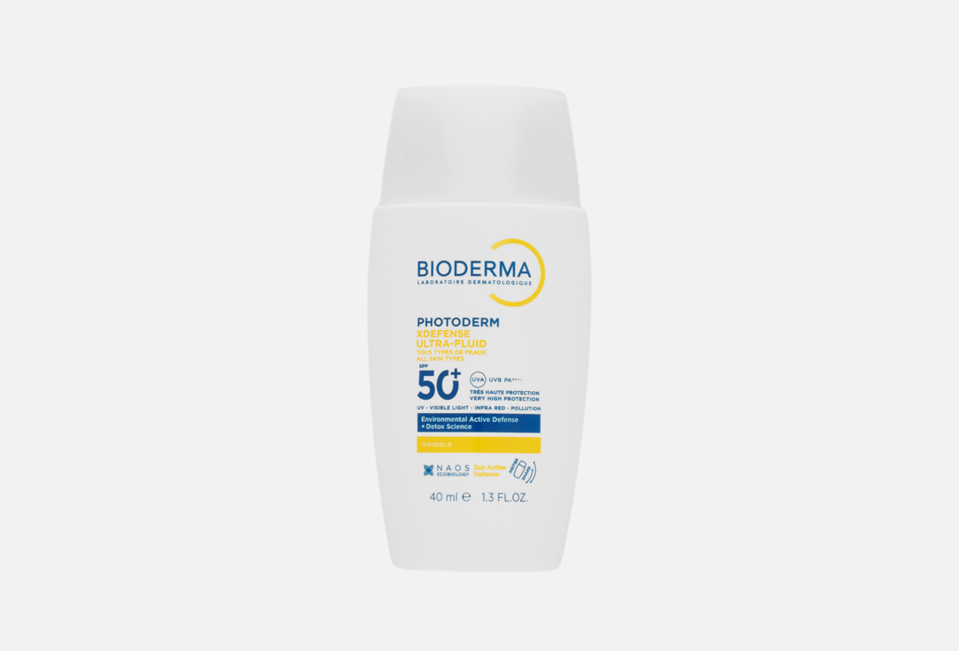 Bioderma Sunscreen Face Fluid SPF50+ Photoderm XDefense Ultra-Fluid