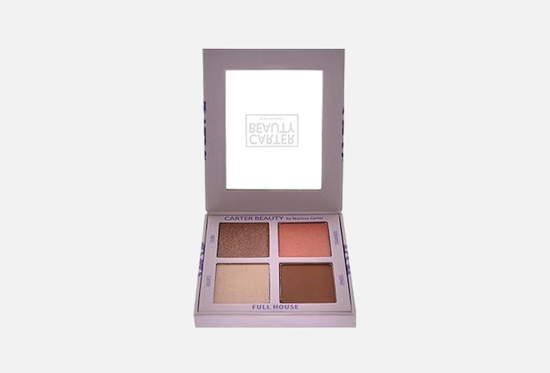 CARTER BEAUTY Blush & Highlighters Palette Full House 68 g CARTER BEAUTY Blush & Highlighters Palette Full House