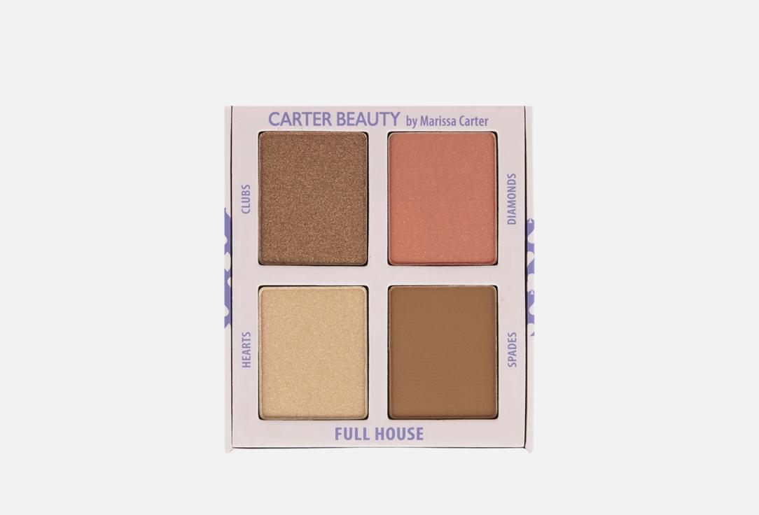 CARTER BEAUTY Blush & Highlighters Palette Full House 68 g CARTER BEAUTY Blush & Highlighters Palette Full House