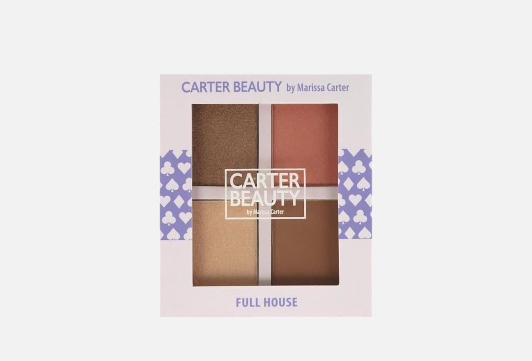 CARTER BEAUTY Blush & Highlighters Palette Full House 68 g CARTER BEAUTY Blush & Highlighters Palette Full House
