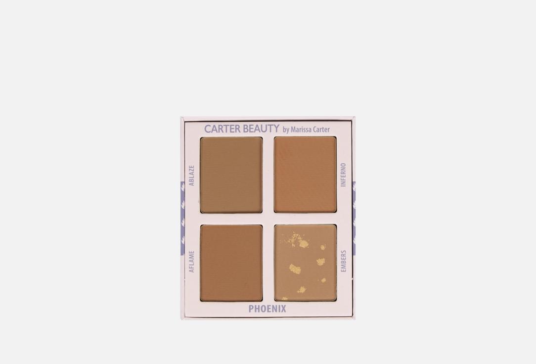 CARTER BEAUTY Compact Bronzer Palette Bronzer Palette Phoenix 13.6 g CARTER BEAUTY Compact Bronzer Palette Bronzer Palette