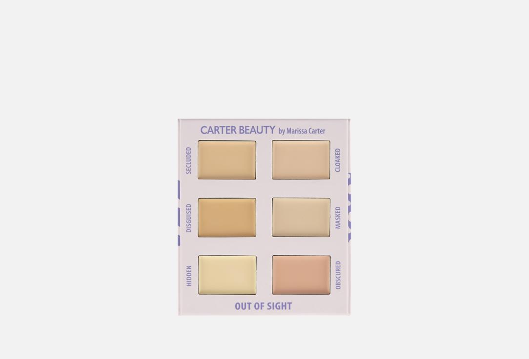CARTER BEAUTY Concealer Palette Out of Sight 60 g CARTER BEAUTY Concealer Palette Out of Sight