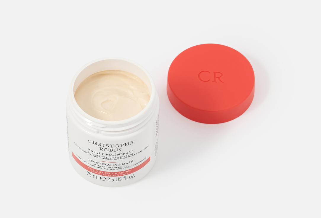 Christophe Robin Hair Mask With Prickly Pear Oil Regenerating 75 ml Christophe Robin Hair Mask With Prickly Pear Oil Regenerating