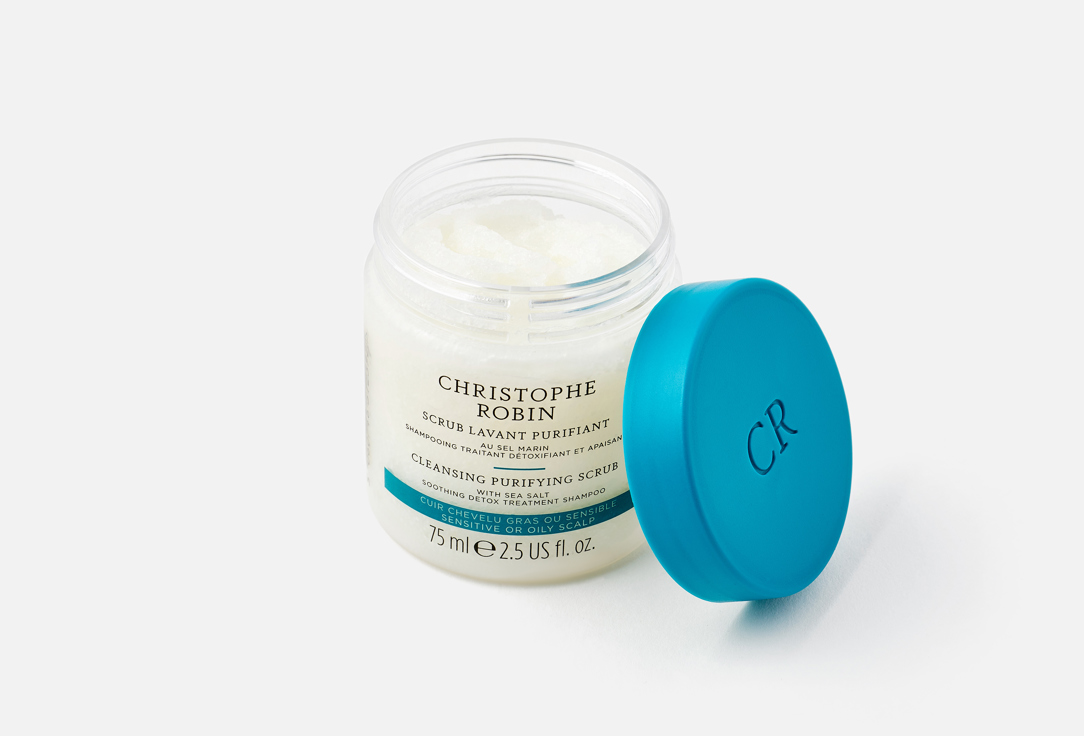 Christophe Robin Hair Shampoo Scrub With Sea Salt Cleansing 75 ml Christophe Robin Hair Shampoo Scrub With Sea Salt Cleansing