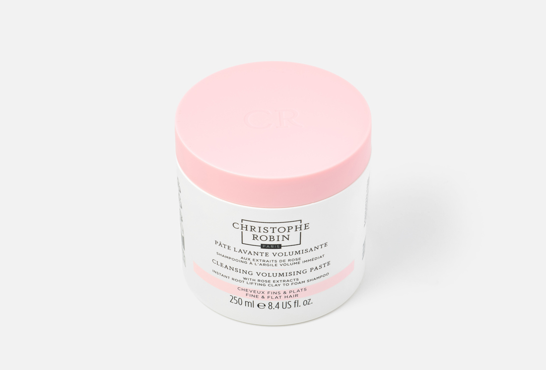 Christophe Robin clay-to foam shampoo With Rose Extracts Cleansing 250 ml Christophe Robin clay-to foam shampoo With Rose Extracts Cleansing