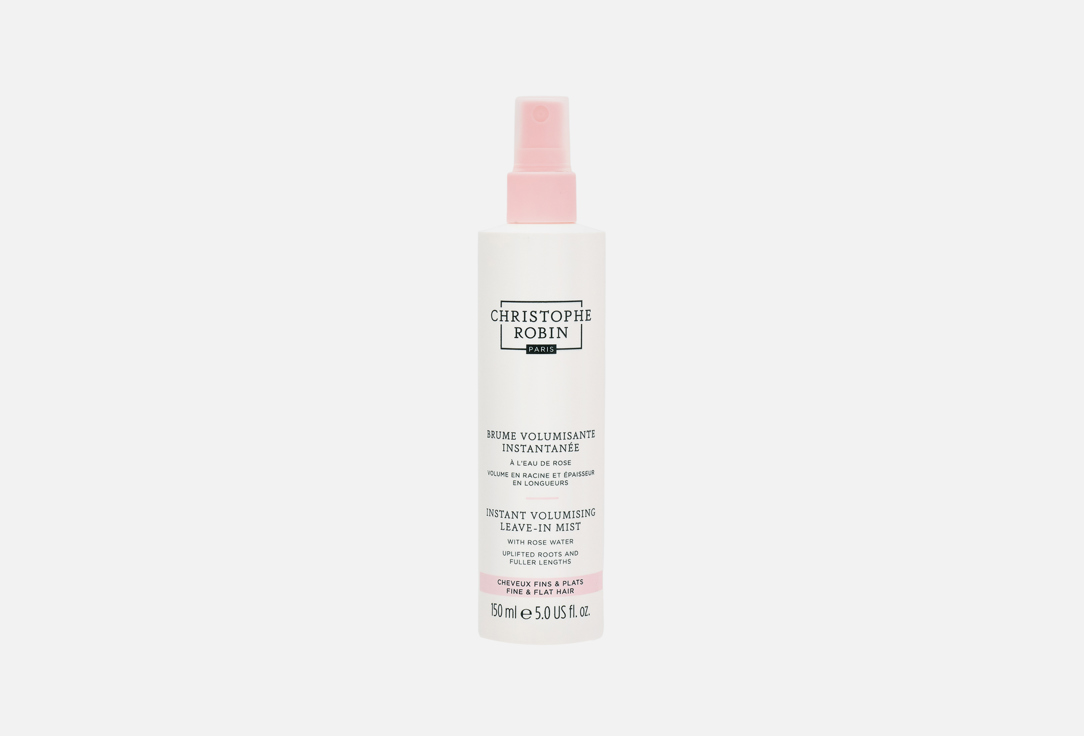 Christophe Robin Volumising Hair Mist With Rose Water Instant 150 ml Christophe Robin Volumising Hair Mist With Rose Water Instant