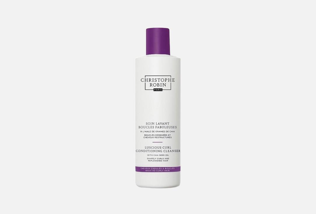 Christophe Robin Conditioning Cleanser With Chia Seed Oil Luscious Curl 250 ml Christophe Robin Conditioning Cleanser With Chia Seed Oil Luscious Curl