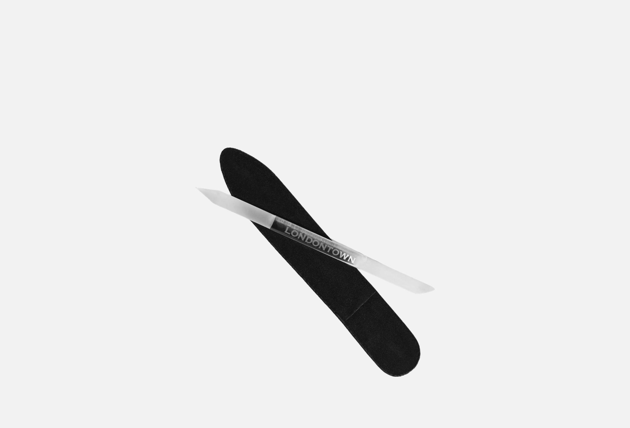 Double sided glass cuticle pusher  1 