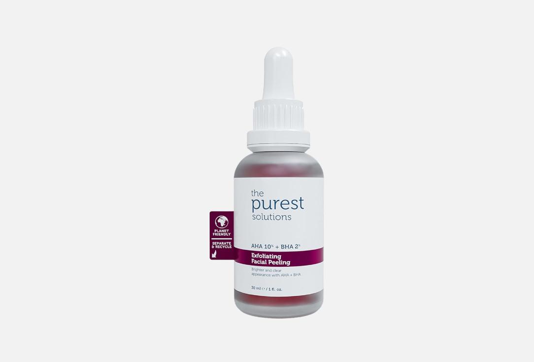 The Purest Solutions Clarifying Face Peeling Aha %10 Bha %2 Exfoliating Facial Peeling